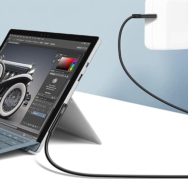 Actual product image PowerGuard USB-C to Microsoft Surface cable (1.5m)
