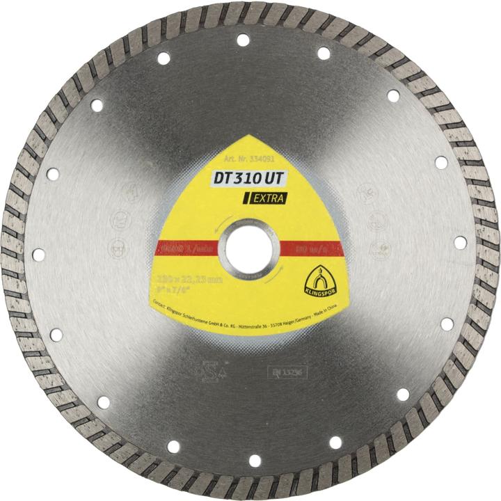 Image du produit Klingspor DT 310 UT Extra - Disques à tronçonner diamantés 100 x 16 / 22,23 mm