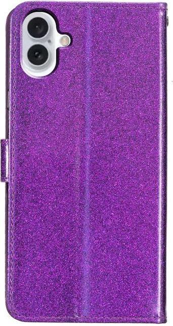 Actual product image MU Style PU Leather Bling Series (Apple iPhone 16)