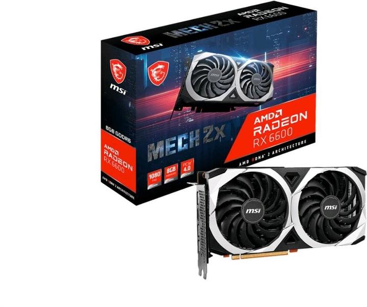 Immagine prodotto MSI Radeon RX 6600 MECH 2X 8G (8 GB)