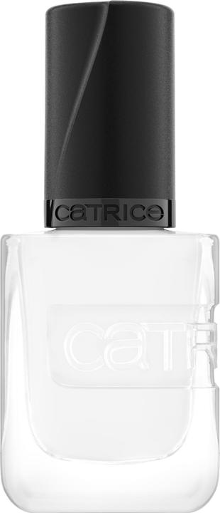 Catrice Gel Affair Nail Lacquer No. 001 White Long-Lasting (001 Ibiza Feeling, Gel-Effekt Nagellack)