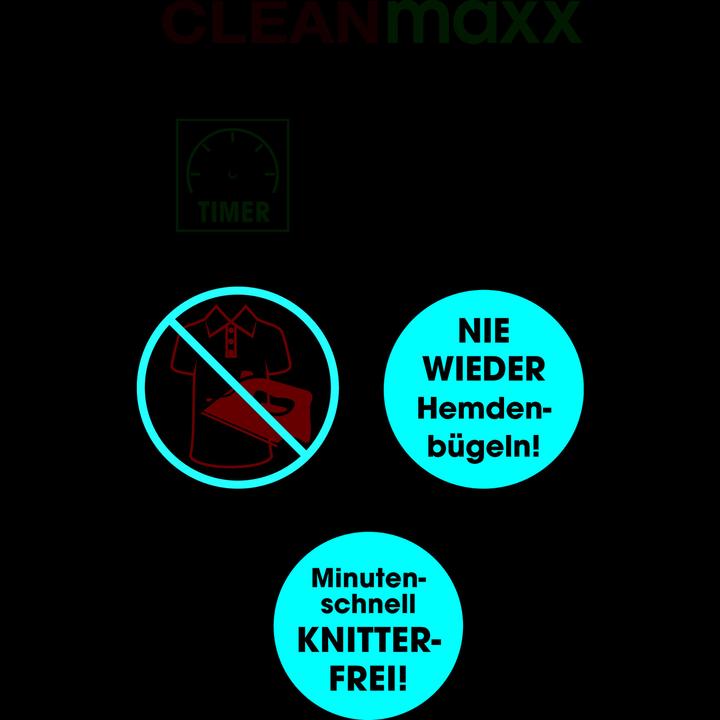 Image du produit CleanMaxx Défroisseur pour chemises et chemisiers (1800 W)