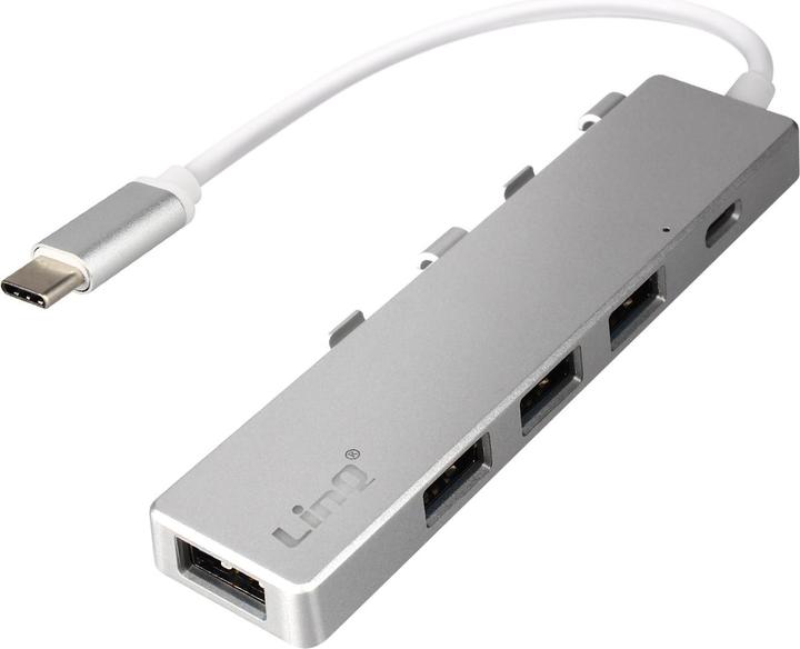 Immagine prodotto LinQ Hub USB-C con 4 porte USB (USB-C, 4 Porti)