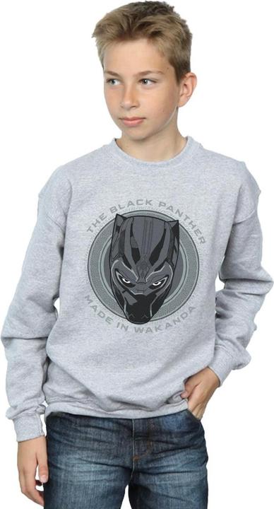 Image du produit - Sweat BLACK PANTHER MADE IN WAKANDA - Garçon (152, 158)