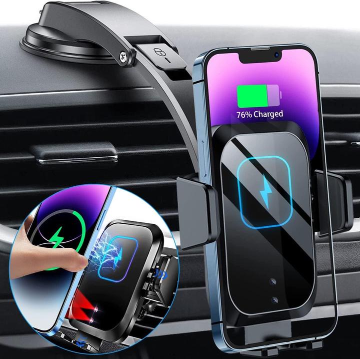 Produktbild Blsyetec Auto-Handyhalterung mit Ladefunktion
