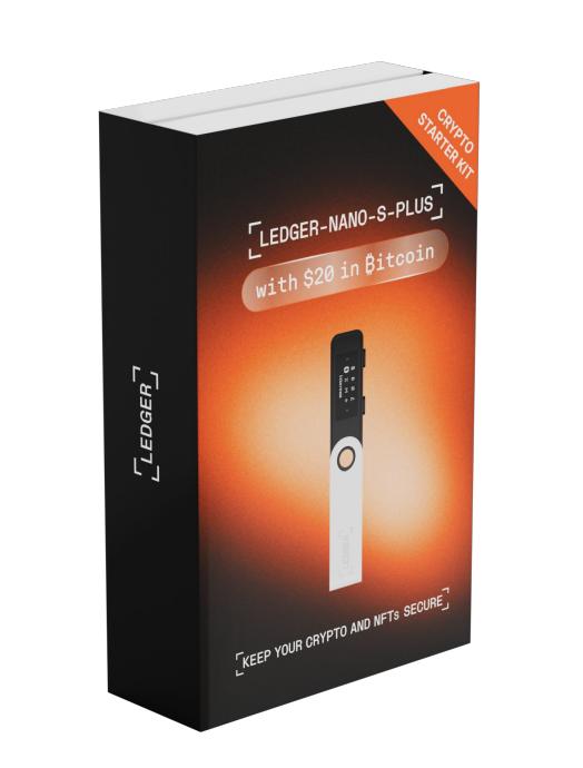 Ledger Nano S Plus Nero incl. buono Bitcoin da 20 dollari (Cardano, Bitcoin, Litecoin, Ubiq, Bitcoin Cash, Komodo, Dash, Zcash, Ethereum Classic, Ether, Vertcoin, Stellar, Neo)