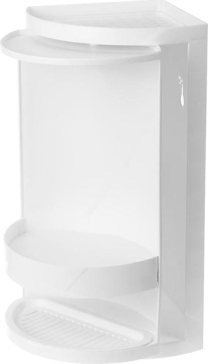 Produktbild JTI Drehbarer Eckschrank für Badezimmer - Weiss