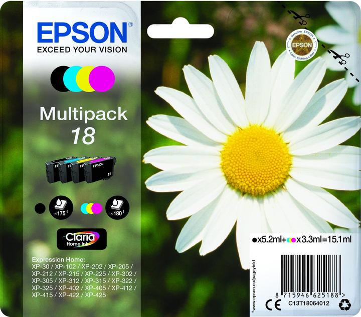 Actual product image Epson Daisy (M, FC, C, Y)