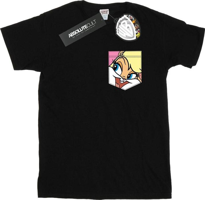 Produktbild Looney Tunes Lola Bunny Face Faux Pocket TShirt (S)