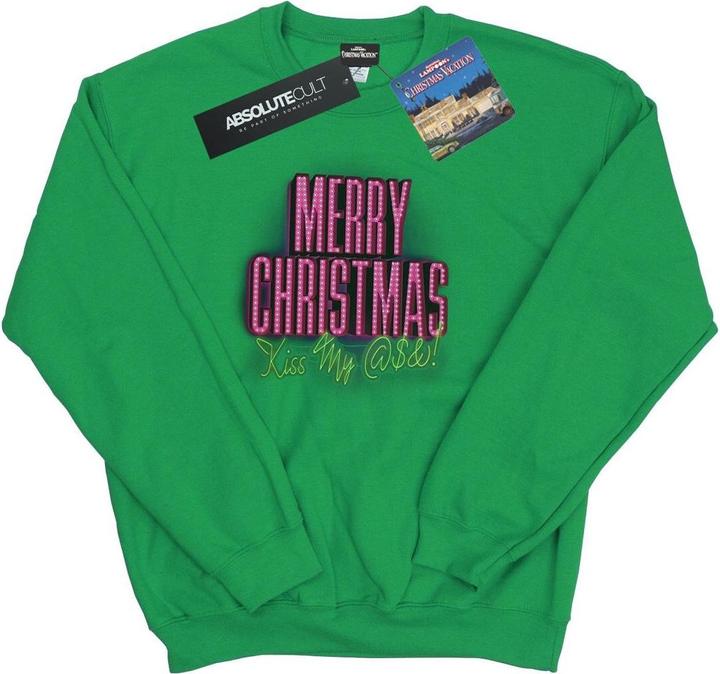 National Lampoon´s Vacation National Lampoon's Christmas Vacation Kiss My Ass Sweatshirt (S)