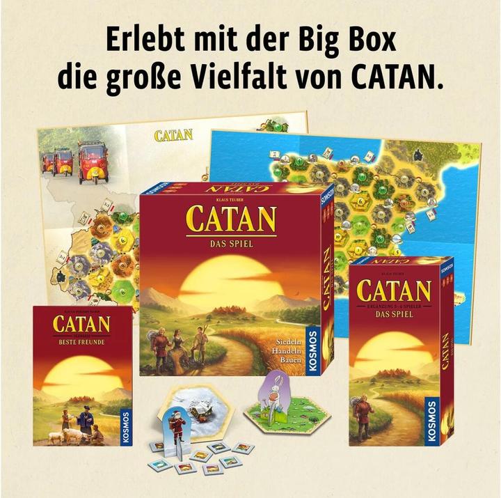 Actual product image Kosmos Catan - Big Box (German)