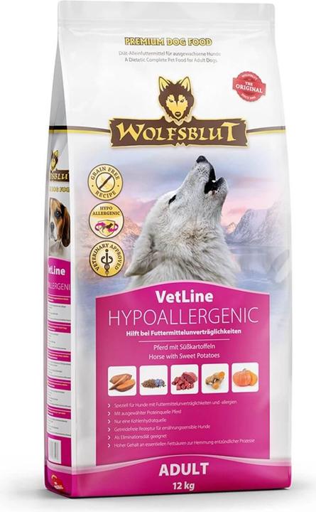 Produktbild Wolfsblut VetLine Hypoallergenic (Adult, 1 Stk., 12000 g)