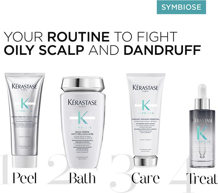 Produktbild Kérastase Symbiose Micro-Peeling Cellulaire (200 ml, Flüssiges Shampoo)