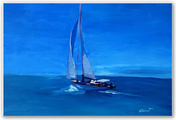 Immagine prodotto Trenddeko Bleichner - Navigare nel blu (60 x 40 cm)