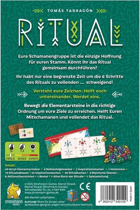 Image du produit Strohmann Games Rituel (Allemand)