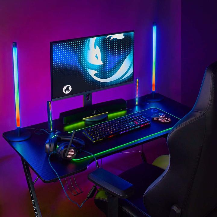 Actual product image Nedis Wired Gaming Keyboard USB Type-A Mechanical Keys LED German DE-Layout Powered by (DE, Cable)