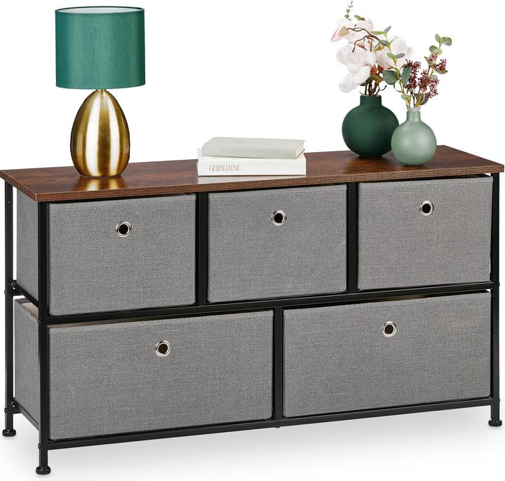 Produktbild Relaxdays Kommode (100 x 30 x 54.5 cm)