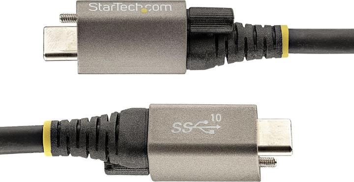 Produktbild StarTech .com 3ft 1m Top Screw Locking USB C Cable 10Gbps, USB 3.1/3.2 Gen 2 Type-C Cable, 100W (5A) Power De (1 m, USB 3.2 Gen 2)