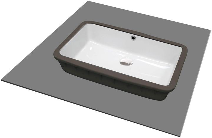 Actual product image Deante Ceramic undermount washbasin