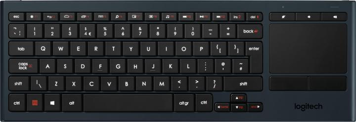 Produktbild Logitech Wireless Illuminated Keyboard K830 (DE, Kabellos)