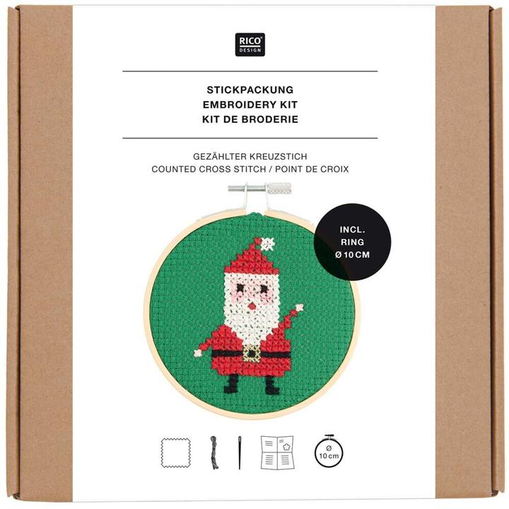 Image du produit Rico Design Broderie au point de croix, image Nikolau.100379