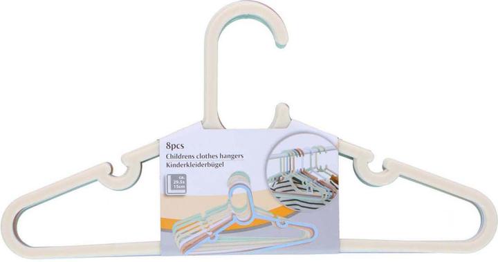Actual product image Edco Clothes hanger children 8pcs (8 x)