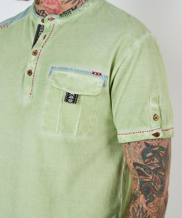 Immagine prodotto Joe Browns Pique Aztec Trim Henley (XL)