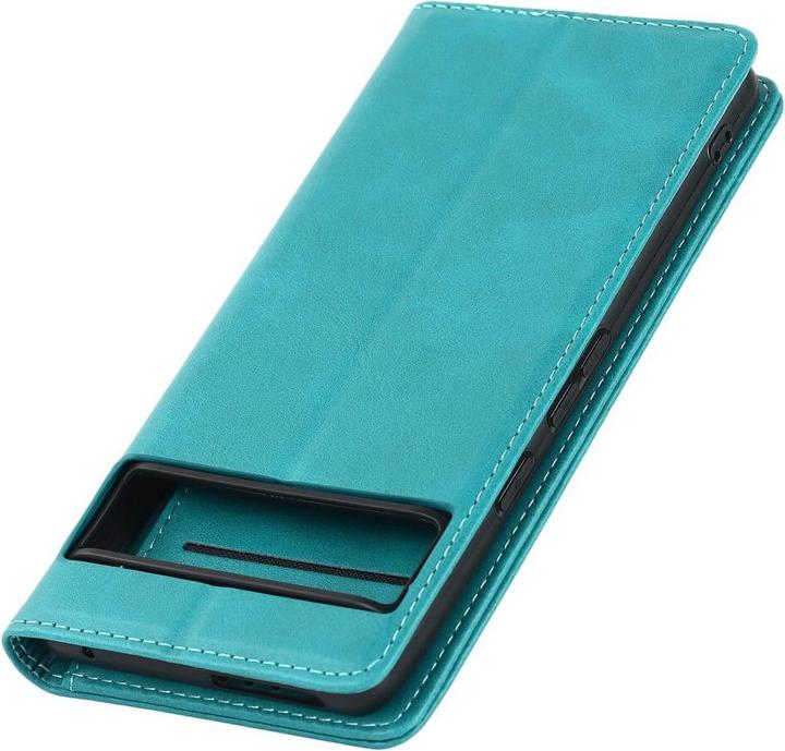 Actual product image Cover-Discount Google Pixel 7 - Stand Flip Case Cover turquoise (Google Pixel 7)