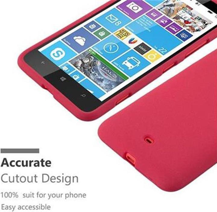 Actual product image Cadorabo TPU Frosted Cover (Nokia Lumia 1320)