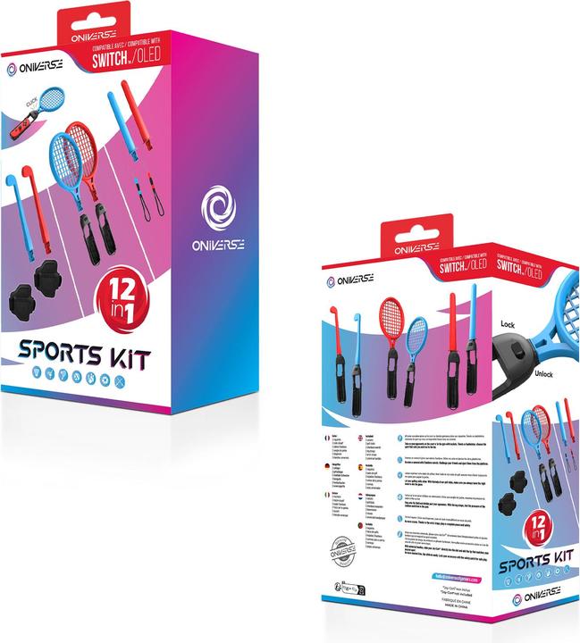 Actual product image Oniverse 12 in 1 kit - Switch Sports Accessories (Switch)