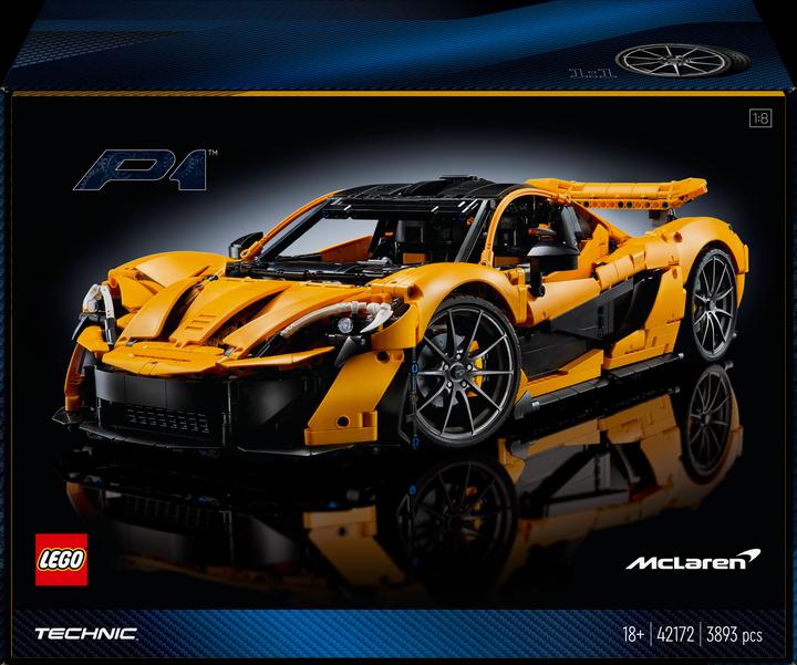 LEGO McLaren P1 (42172, LEGO Technic, Set LEGO rari)