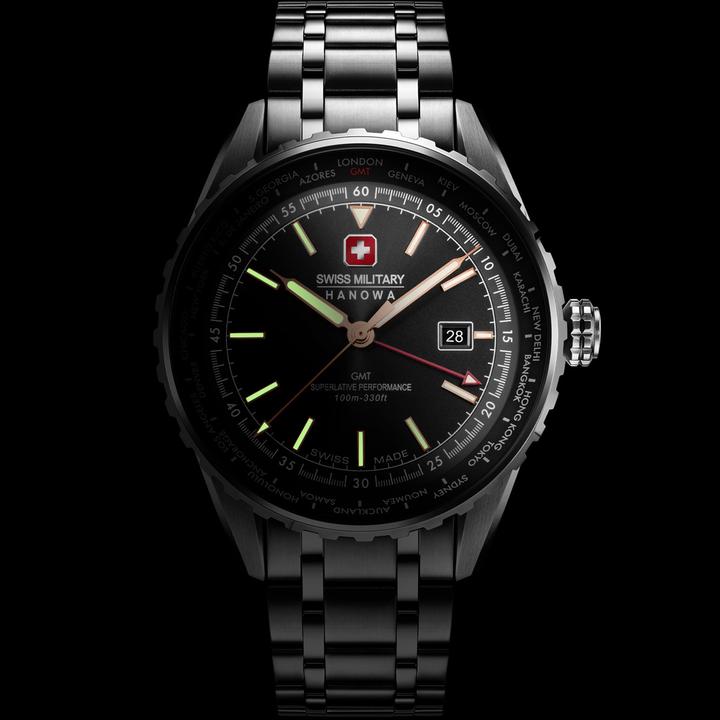 Produktbild Swiss Military Hanowa SMWGH0003203 Afterburn GMT (44 mm)
