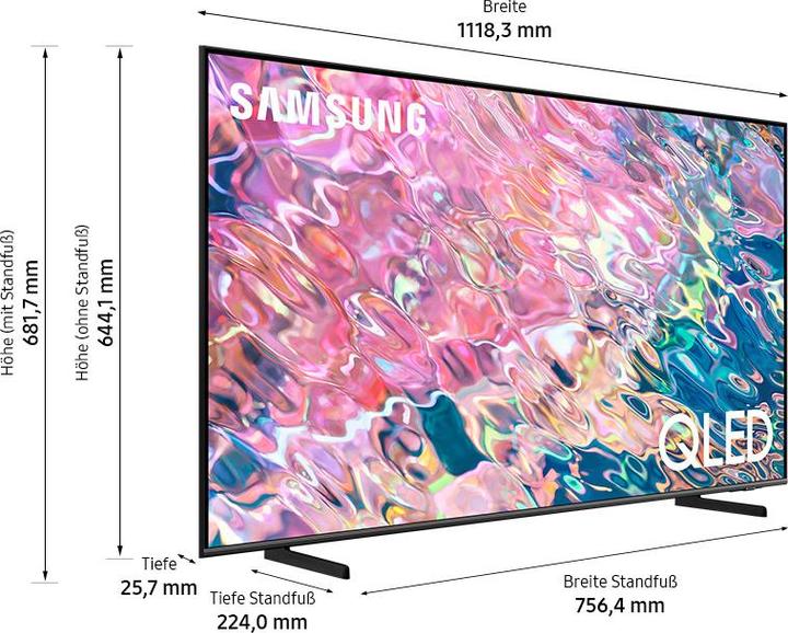 Produktbild Samsung QE50Q60B (50", Q60B, LED, 4K, 2022)