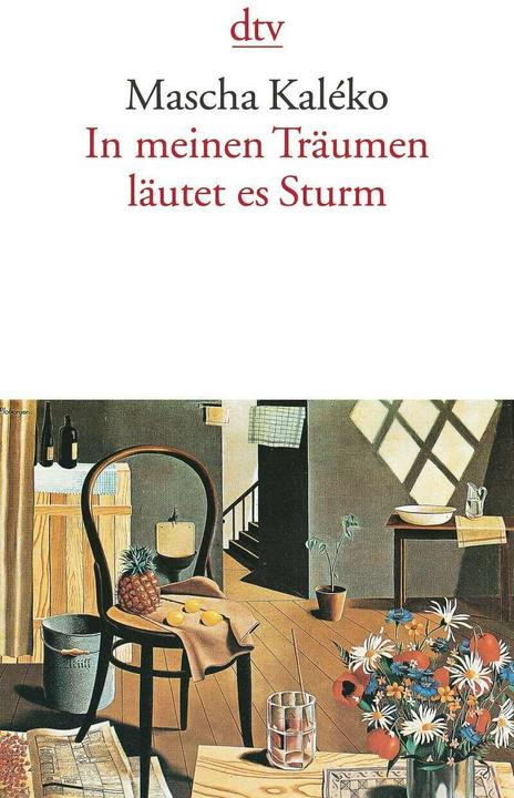 Actual product image In meinen Träumen läutet es Sturm (German, Masha Kaléko, 1977)