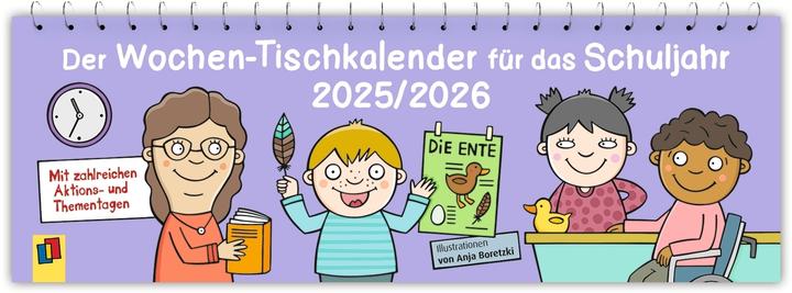 Produktbild Der Wochen-Tischkalender für das Schuljahr 2025/2026 (Deutsch)