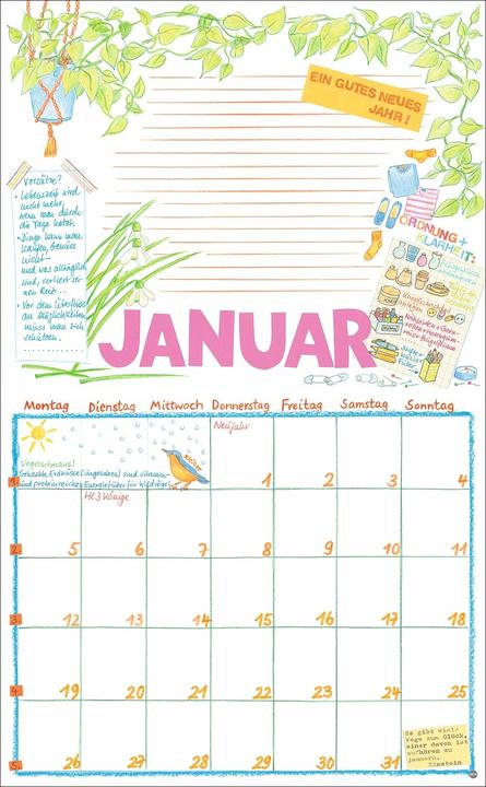 Produktbild Gabi Kohwagner Mein persönlicher Kalender 2026 (Harter Einband, Deutsch)