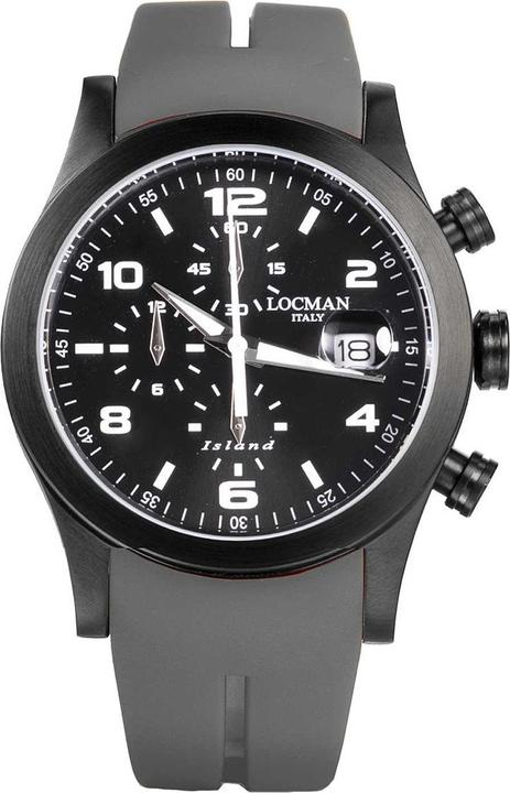 Produktbild Locman Italy Herrenuhr Island Chrono Ref. 0618K01S (Chronograph, 40 mm)
