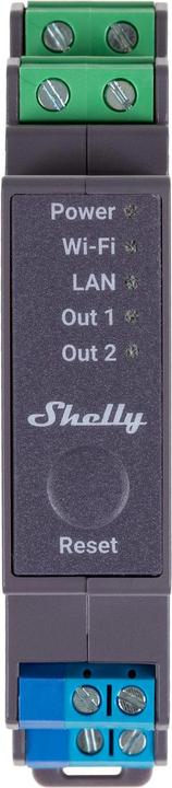 Immagine prodotto Shelly Pro 2 (Attuatore dell'interruttore)