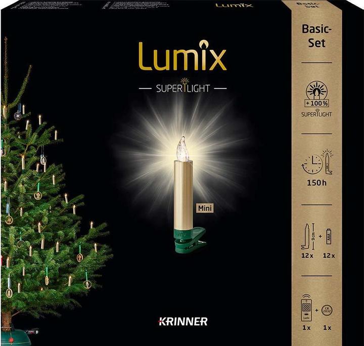 Immagine prodotto Krinner LED Albero di Natale a LED candela Superlight Starter Set (12 x)
