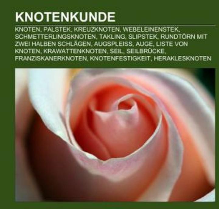 Actual product image Knotenkunde (German, Books LLC, 2011)