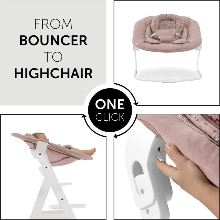 Produktbild Hauck Alpha Bouncer 2in1 Bambi Rose