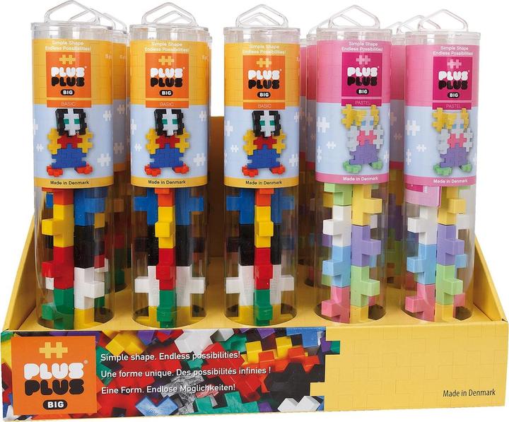 Actual product image Plus-Plus Tube BIG Display pcs ass