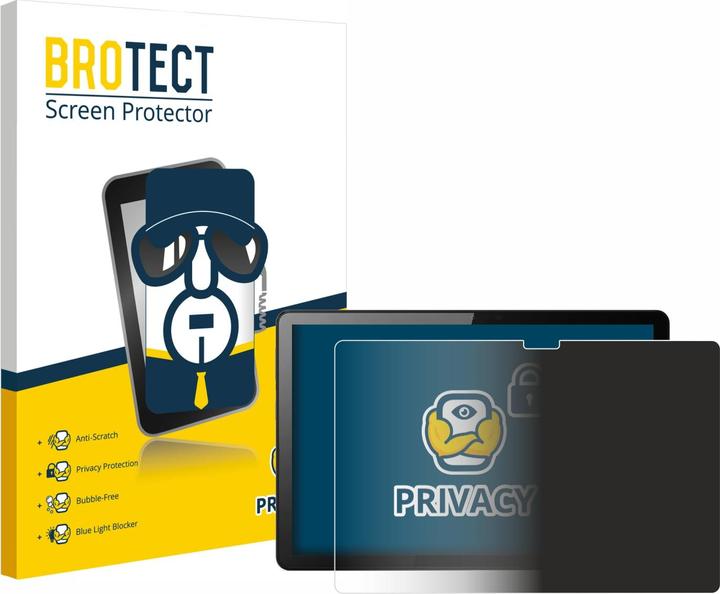Actual product image BROTECT Anti-spy privacy film Blue light protection film (1 Piece, Lenovo Tab M10 (3rd gen.))