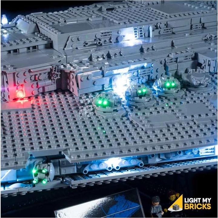 Actual product image Light my bricks LED Light Set for LEGO Star Wars - Imperial Star Destroyer