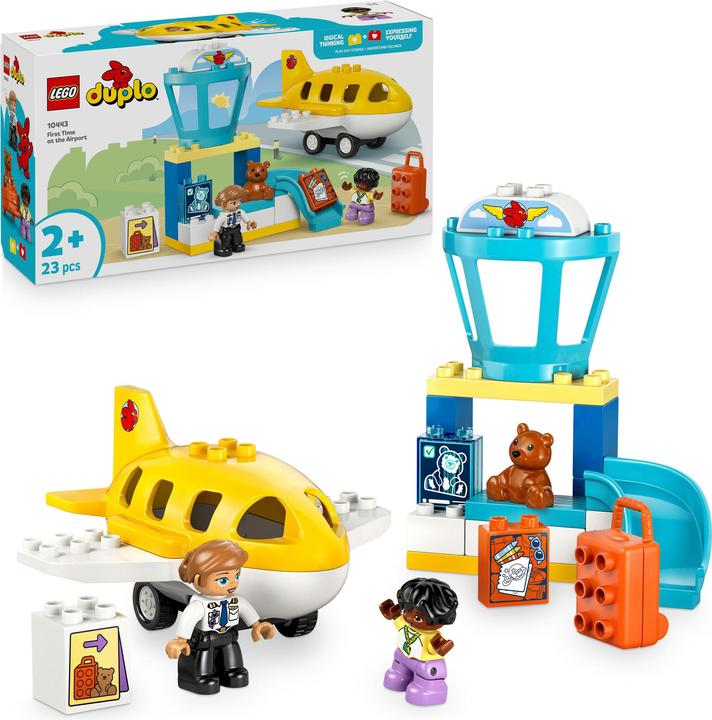 Actual product image LEGO Erster Besuch im Flughafen (10443)