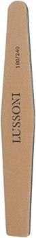 Actual product image Tools for Beauty T4B Lussoni Premium Trapezoid Nail Files 180/240 Grit - Pack of 50