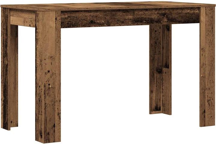 Actual product image VidaXL Esstisch Altholz-Optik 120x60x76 cm Holzwerkstoff (120 x 60 x 76 cm)