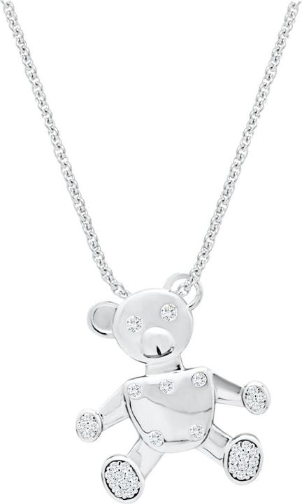 Produktbild Candy Halskette Teddybär, 925 Sterling Silber (925er Sterlingsilber, 925 Sterling Silber, 38 - 41 cm)