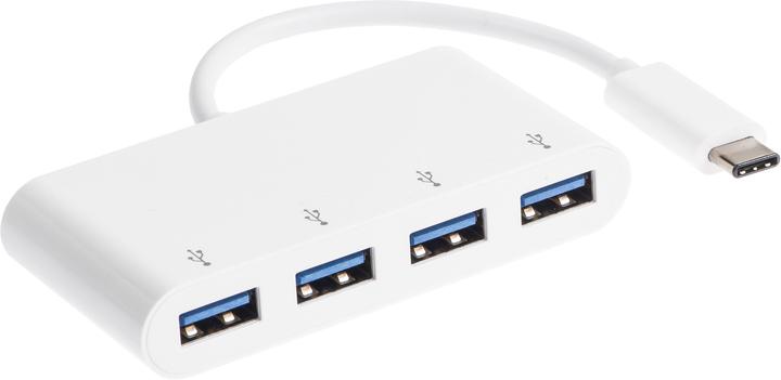 Link2Go HU5004WP Hub 4-Port (USB-C, 4 ports)