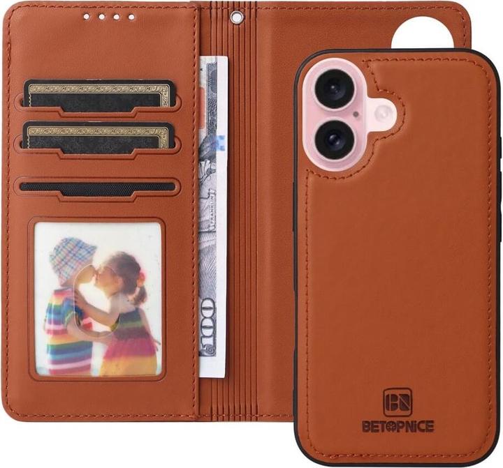 Actual product image Cover-Discount iPhone 16 - Divisible wallet case 2-in-1 mobile phone case (Apple iPhone 16)